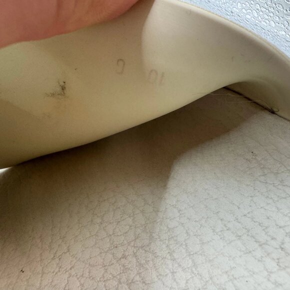 Size 10 - Gucci Pursuit Web Pool Beach Resort White Red Green Slides Sandals - Picture 8 of 9